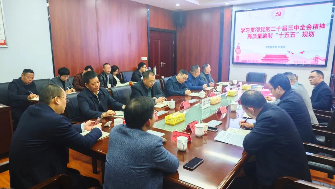 衡陽(yáng)國(guó)投集團(tuán)黨委理論學(xué)習(xí)中心組(擴(kuò)大)舉行2025年第三次集體學(xué)習(xí) 衡陽(yáng)國(guó)投集團(tuán)黨委理論學(xué)習(xí)中心組(擴(kuò)大)舉行2025年第三次集體學(xué)習(xí)